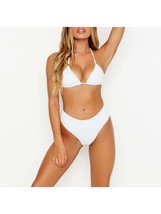 Ris-k Stretch Lattice-Overlay Bikini Moderate Coverage, Size Small - £15.48 GBP