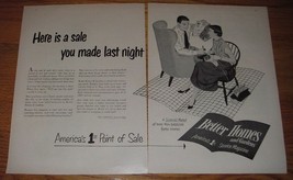 1950 Better Homes and Gardens Magazine Ad - Here is a sale you made last night - £14.56 GBP
