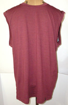 New Mens M NWT Prana Breathe Maroon Sleeveless Shirt Recycled Sustainable Logo  - $48.51