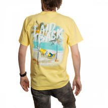 Corona Extra Laid Back Front and Back Print T-Shirt Yellow - £27.51 GBP+