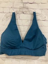 Auden Womens Size Medium Bralette Teal Blue Green Adjustable Straps NWOT  - $13.85