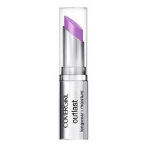 CoverGirl Outlast Vixen Violet Longwear Plus Moisture Lipstick -- 2 per ... - $10.54