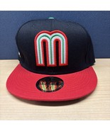 New Era 59Fifty Men's World Baseball Classic Mexico Green Red Hat 7 1/8. New - $31.68