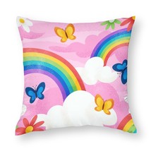 Mondxflaur Rainbow Pillow Case Covers for Sofas Couches Polyester Decorative - £8.69 GBP+