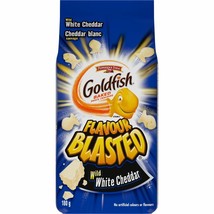 6 X Goldfish Flavour Blasted Wild White Cheddar Crackers180g Each Free Shipping - £27.39 GBP