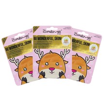 The Crme Shop Be Wonderful, Skin! Reindeer Holiday Animated Face Sheet M... - $23.99