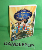 Walt Disney The Three Musketeers Mickey Donald Goofy DVD Movie - £6.23 GBP