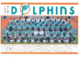 1987 MIAMI DOLPHINS 8X10 TEAM PHOTO PICTURE NFL FOOTBALL - $4.94
