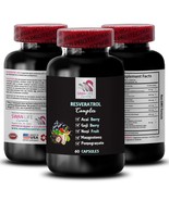 Acai Berry - RESVERATROL COMLEX - Nutrient rich 1 Bottle 60 Capsules - $25.20 CAD