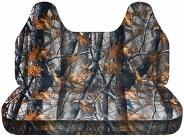 Camouflage seat covers fits Ford F150 1999-2004 Front Bench W/ Molded Headrest  - $84.14