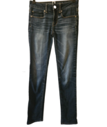 American Eagle Womens Juniors Jeans Size 00 Skinny Cotton Blend Super St... - $16.27 CAD