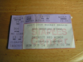 Lot Of 8 NHL Los Angeles Kings Ticket Stubs 2005-2009 (Detroit,Philadelphia,SJ) - £3.94 GBP