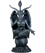 Ebros Faux Stone 3 Feet Oversized Church of Satan Sabbatic Goat Baphomet... - £471.80 GBP