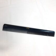 Ace All Purpose hair comb black 7" styling plastic men women travel Vintage - $10.00