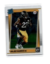 Najee Harris Rated Rookie 2021 Panini Donruss Optic #213 Pittsburgh Steelers - £1.16 GBP