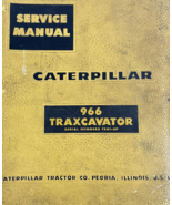 Caterpillar CAT Servizio Negozio Riparazione Manuale 966 Traxcavator 75A... - $38.26 CAD