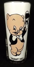 Warner Brothers 1973 Pepsi &quot;Porky Pig&quot; Tall 16oz Tumbler Glass Vintage 6 1/4&quot; - £4.63 GBP