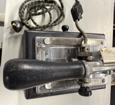 Vintage 1949 FRANKLIN SIGNET EMBOSSING HOT FOIL STAMP MACHINE UNTESTED - $1,556.61 MXN
