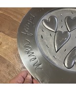 Silvestri Sandra Magsamen Large Metal Plate Never Forget To Kiss GOODNIG... - €24,49 EUR