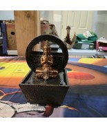 Tabletop Buddha Fountain with LED Light – Pump Needs Repair/Replacement - $364.52 MXN