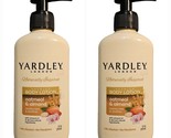 2 BOTTLES Of   Yardley London Premium Body Lotion Oatmeal &amp; Almond 8.4 oz. - $15.99