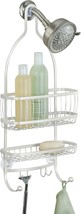Idesign - 61974 York Metal Wire Hanging Shower Caddy, Extra Wide, Pearl ... - $665.51 MXN