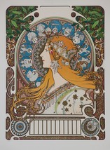 Alphonse Mucha Zodiac Calendar Grid Limited Edition Fine Art Lithograph S2 - £718.99 GBP