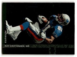 1994 SP #47 Ray Crittenden    New England Patriots Football Cards EX/NM ID:56501 - $1.67