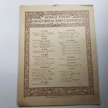 Songs from Oratorios and Cantatas These Are from Which They Came Soprano - £6.71 GBP