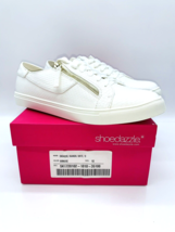ShoeDazzle Riannon Fashion Sneakers- White, US 10M / EUR 41 - £17.64 GBP