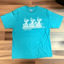 Vintage 80s Sanibel Island FLORIDA T Shirt SINGLE STITCH Sz XL Blue Peli... - $19.61