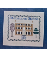 McLellan House Counted Cross Stitch Kit Historic Home Maine House NEW Vi... - $59.93