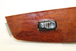 2000-2006 w220 MERCEDES S430 S500 FRONT PASSENGER RIGHT WINDOW SWITCH WOOD 2977 image 2