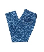 Canyon River Blues Ankle Biter Women&#39;s Flower Floral Blue Skinny Jeans S... - $479.60 MXN