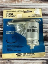 IVES C930F65 Rota-Closer Adjustable Hydraulic Door Closer Vintage NOS New - £18.70 GBP