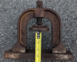 Vintage Bench Mount Press Vice Tool As Is - $80.91