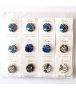Vintage SEALED Pin Buttons Religious Christian MCM Hong Kong Lot Of 12 N... - $40.99 CAD