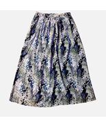 Vintage Code 7 New York Skirt Size 9 Black Gray Blue Red Tan Floral Pock... - €21,31 EUR