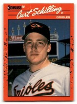 1990 Donruss #667 Curt Schilling    Baltimore Orioles Baseball Cards EX ID:57596 - $1.67