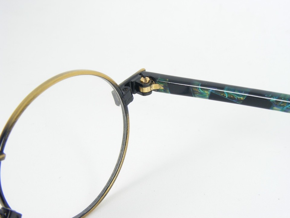 Vintage GMC by TREND COMPANY 6613 2 ANTIQUE BRONZE /GREEN EYEGLASSES 40-21-148mm Item image 10