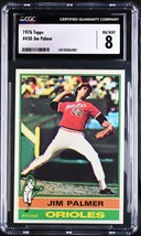 1976 Topps Jim Palmer #450 CGC 8 P1376 - £26.41 GBP