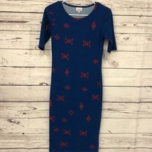 LulaRoe royal blue Julia dress - $24.40