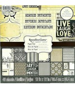 Recollection Signature Always Remember Paper Pad Live Laugh Love 12&quot; x 12&quot; - $11.99