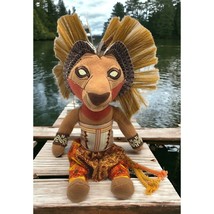 The Lion King Simba Stuffed Animal Disney Plush Broadway Musical 12" Tribal - $9.97