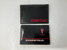 2002 Pontiac Bonneville Owners Manual Handbook OEM with Case N01B54008 - £21.38 GBP