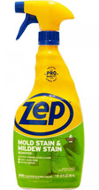 Zep Mold And Mildew Stain Remover, Industrial Strength Bleach Cleaner (32 fl oz) - £4.70 GBP