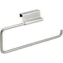 InterDesign Kitchen, Brushed Stainless Steel Forma Over The Cabinet Pape... - $35.86 CAD