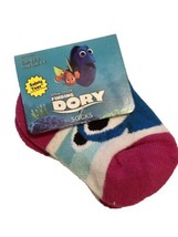 Finding Dory  Baby Socks Fits Shoes Size 1-5  Polyester Blend Safety Toe - £2.42 GBP