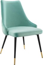 Modway Adorn Tufted Performance Velvet Dining Side Chair, Mint - £145.37 GBP