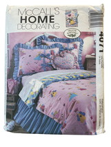McCalls Sewing Pattern 4071 LAURA ASHLEY Bedroom Accessories - $13.49
